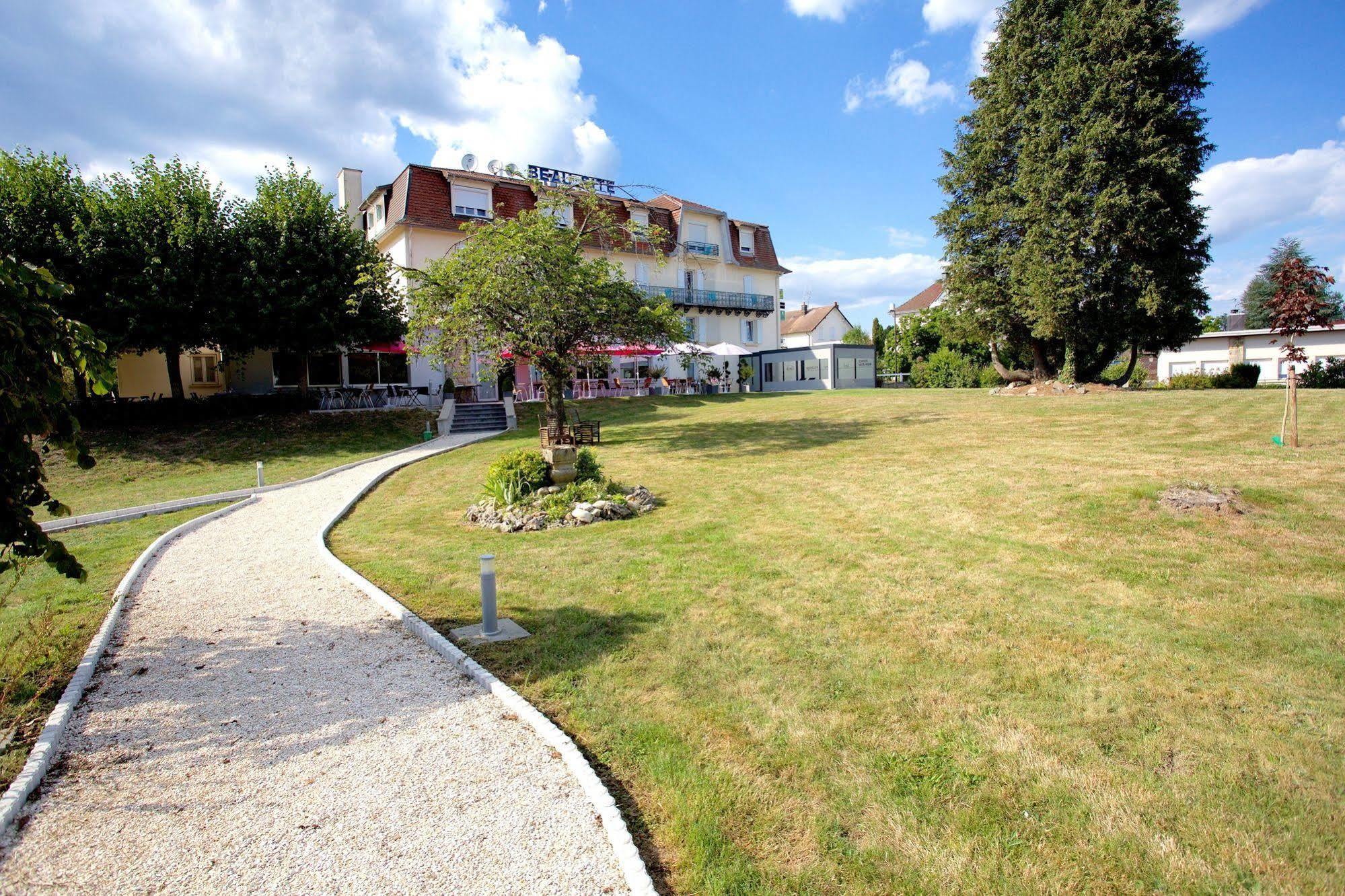 Logis Hotel Restaurant Spa Beau Site Luxeuil-les-Bains Zewnętrze zdjęcie